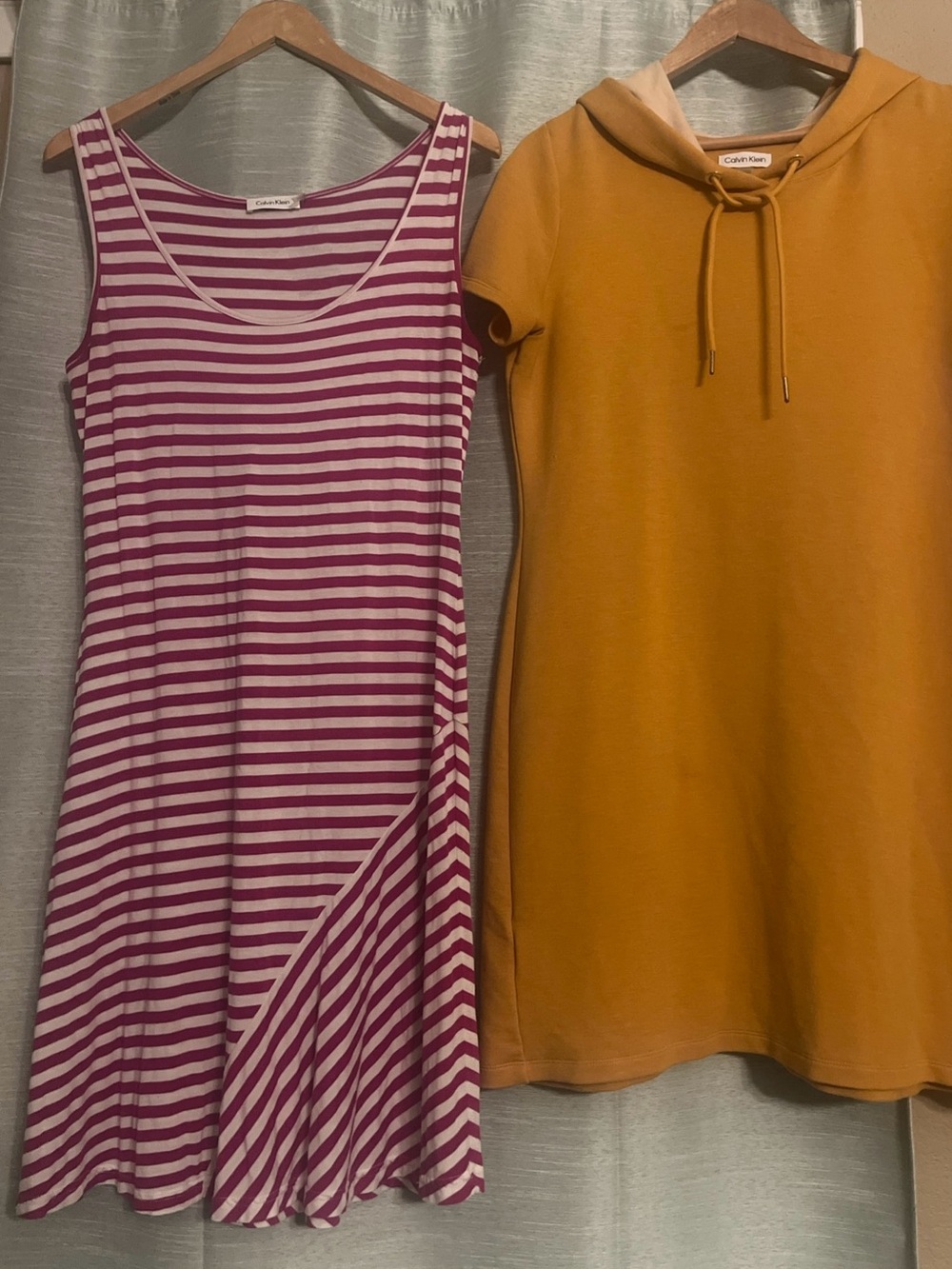 MAKE AN OFFER! 2 CK Designer Sundresses- Casual Beach, Pool Dresses Size Large